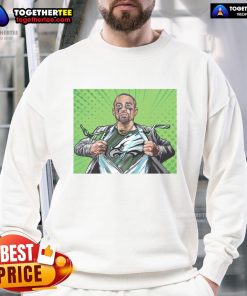 Top-Philadelphia-Eagles-Football-Jalen-Hurts-Is-The-Quiet-Superman-Comic-Style-Sweatshirt