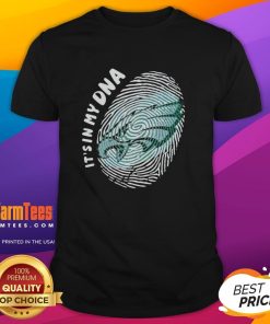 Top Philadelphia Eagles It'S In My DNA T-Shirt featuring vibrant team colors and logo, perfect for passionate fans.