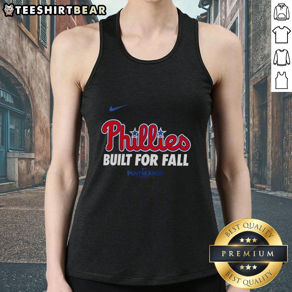 Top Philadelphia Phillies Built For Fall 2025 Mlb Postseason Nike Logo Tank Top Top Philadelphia Phillies tank top for Fall 2025 MLB postseason featuring Nike logo, perfect for fan apparel.