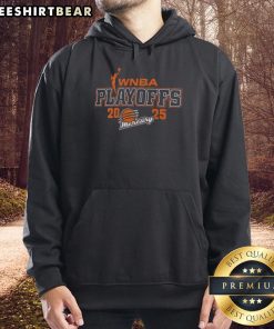 Top Phoenix Mercury 2025 WNBA Playoffs logo hoodie featuring vibrant colors and stylish design for fans.