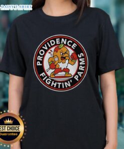 Alt Text: Top Providence Bruins Fightin' Parms Ladies Tee in vibrant colors, perfect for fans and casual wear.