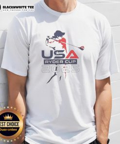 Top Ralph Lauren 2025 Ryder Cup T-Shirt featuring iconic logo and stylish design for golf enthusiasts.