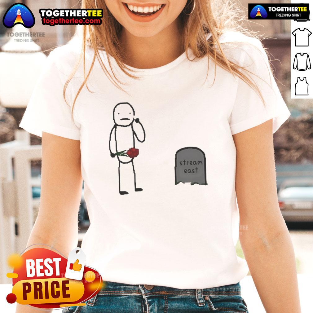 Top Rip Streameast Graphic Ladies Tee Top-RIP-Streameast-Graphic-Ladies-Tee