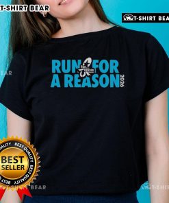 Top Run For A Reason Houston 2026 ladies tee featuring vibrant design and comfortable fit for active women.