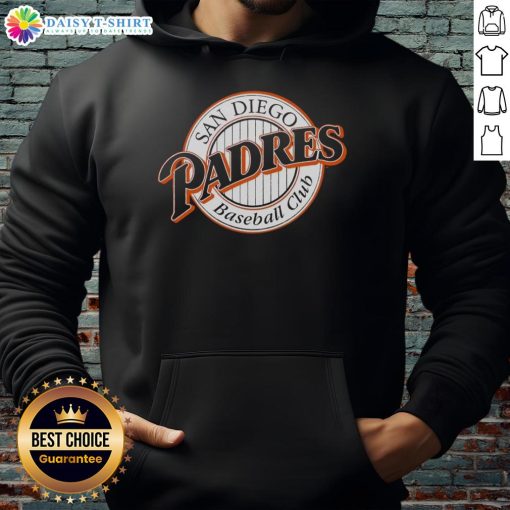 Stylish Top San Diego Padres Baseball Club logo hoodie for fans, featuring vibrant team colors and comfortable fit.