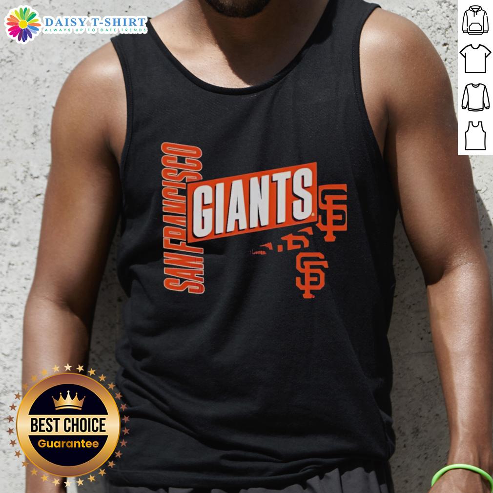 Top San Francisco Giants Text Design Tank Top Stylish Top San Francisco Giants text design tank top for fans, perfect for game day and casual wear.
