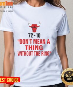 Top Scottie Pippen Don't Mean A Thing Within The Ring ladies tee featuring bold graphic design and comfortable fit.