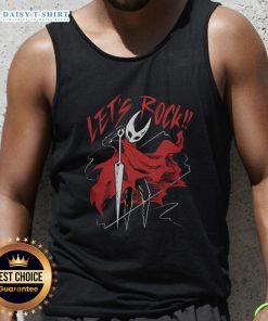 Top Silksong Let's Rock Time to Survive tank top featuring vibrant graphics and a stylish design for fans of the game.