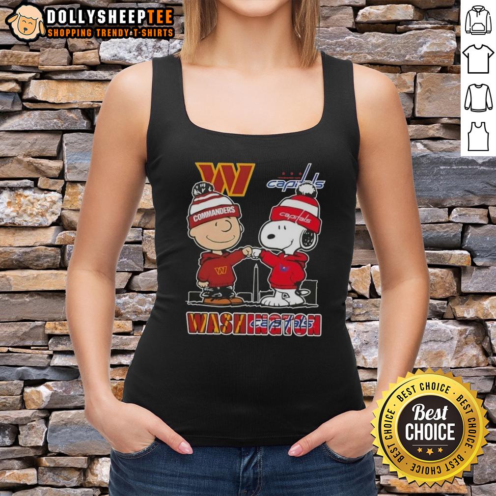 Top Snoopy And Charlie Brown Washington Sports Commanders X Capitals Skyline Tank Top Top Snoopy and Charlie Brown Washington Sports Commanders X Capitals skyline tank top with vibrant graphics.