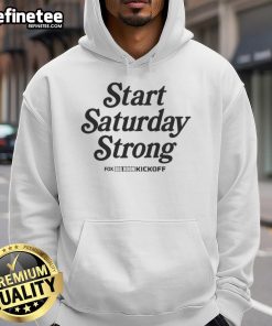 Top Start Saturday Strong Big Noon Kickoff Giveaway 2025 Hoodie featuring vibrant design and cozy fit for game day.