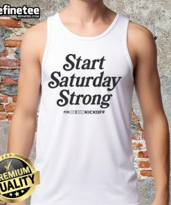 Top Start Saturday Strong Big Noon Kickoff Giveaway 2025 tank top featuring vibrant design and sporty style for fans.