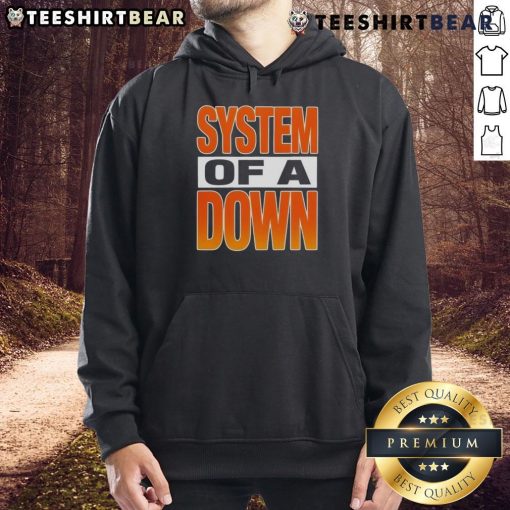 Top System of a Down hoodie featuring a bold design, perfect for fans in Chicago, IL. Stylish and comfortable.