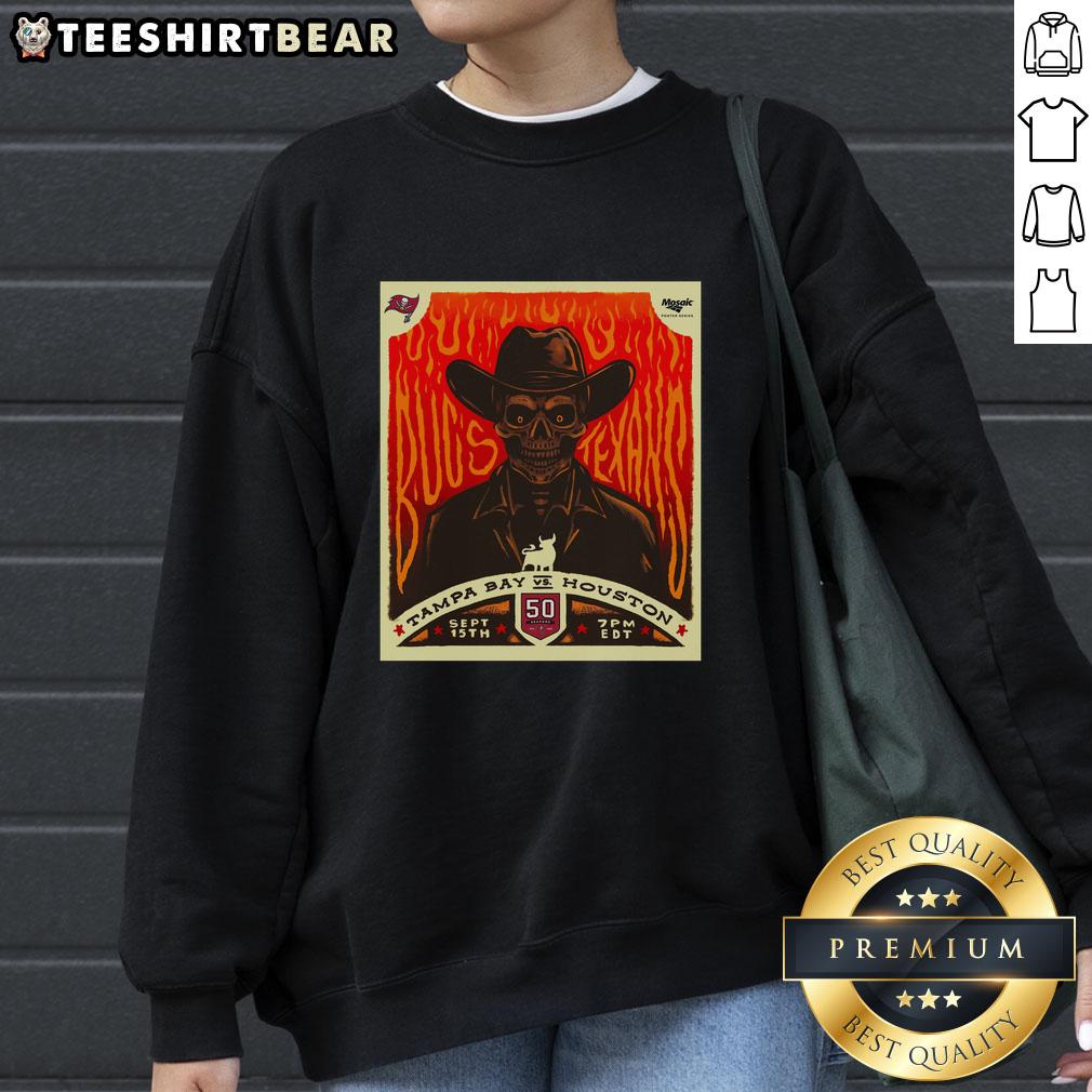 Top Tampa Bay Buccaneers Vs Houston Texans Nfl 2025 Gameday Sweatshirt Top Tampa Bay Buccaneers vs Houston Texans NFL 2025 gameday sweatshirt featuring team colors and logo.