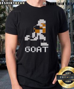 Top Tecmo Goat Bo T-Shirt featuring a retro design celebrating football legend Bo Jackson in vibrant colors.
