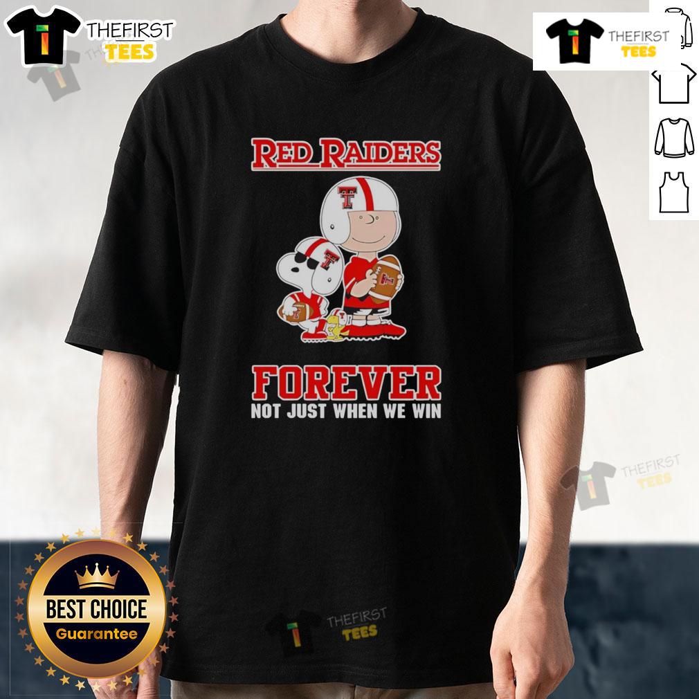Top Texas Tech Red Raiders Charlie Brown Cartoon Forever T Shirt Top Texas Tech Red Raiders Charlie Brown Cartoon Forever T-Shirt featuring a playful design for fans and enthusiasts.