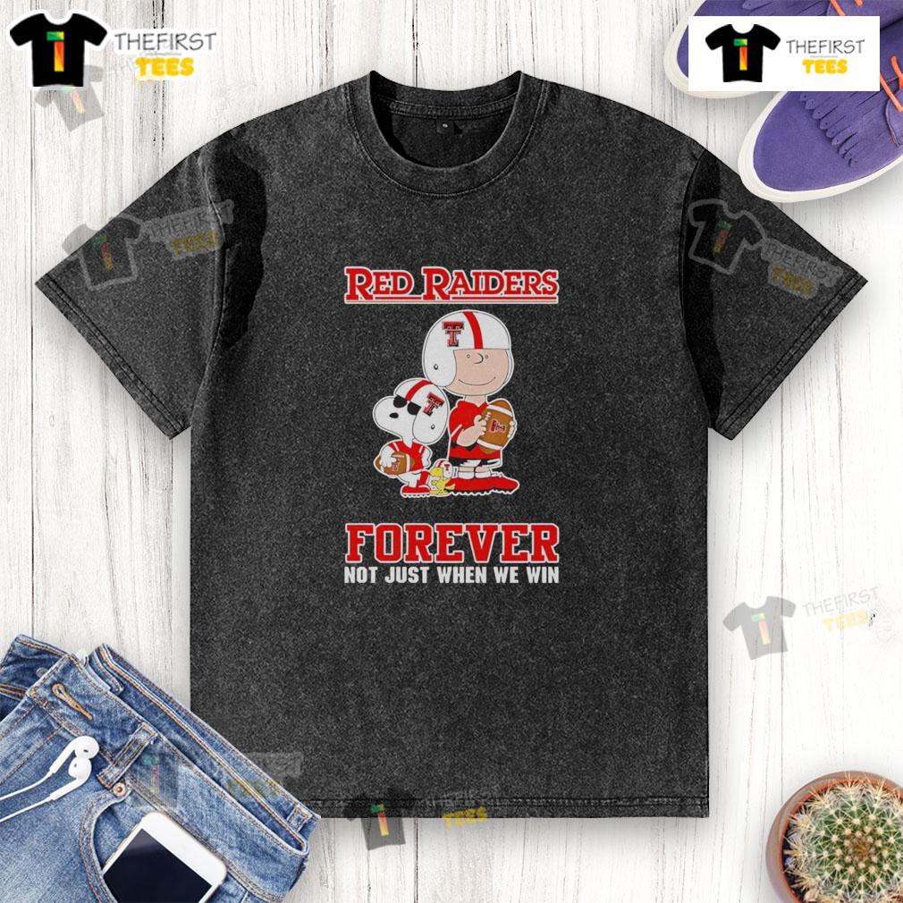 Top Texas Tech Red Raiders Charlie Brown Cartoon Forever Washed T Shirt Top Texas Tech Red Raiders Charlie Brown cartoon design on a Forever Washed T-Shirt for fans and stylish wear.