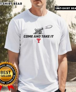 Texas Tech Red Raiders Football 'Come And Take It' Tortilla T-Shirt showcasing team spirit and style for fans.