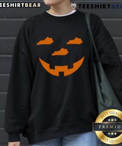 Top The Jack O Kentucky Halloween Sweatshirt featuring a spooky design perfect for festive fall celebrations.