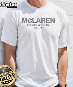 Top The McLaren Formula 1 Team T-Shirt featuring the iconic logo and sleek design for racing fans.