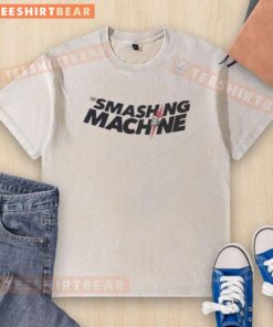 Top The Smashing Machine washed t-shirt in vibrant colors, featuring a unique graphic design, perfect for casual wear.