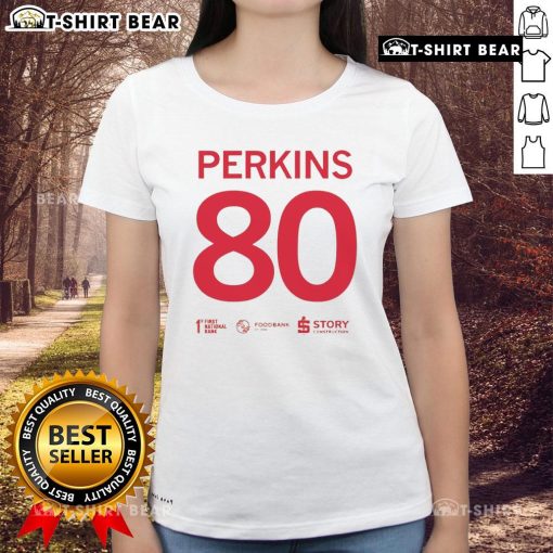 Top Tyler Perkins 80 Ladies Tee featuring a stylish design and comfortable fit, perfect for casual wear.