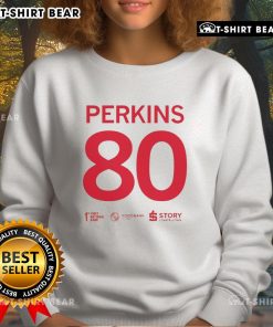 Alt Text: Stylish Top Tyler Perkins 80 sweatshirt in vibrant colors, perfect for casual wear and sports enthusiasts.