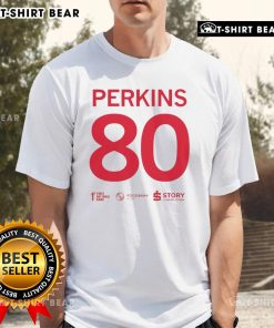 Top Tyler Perkins 80 T-Shirt featuring vibrant design and comfortable fit, perfect for fans and casual wear.