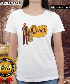 Top Tyrone Biggums Crack Barrel Cracker Logo Ladies Tee featuring a vibrant design and comfortable fit for fans.