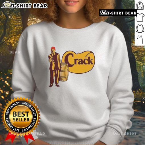 Top Tyrone Biggums Crack Barrel Cracker logo sweatshirt featuring a bold design and vibrant colors.