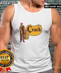 Top Tyrone Biggums Crack Barrel Cracker logo tank top featuring a vibrant design, perfect for fans of Dave Chappelle.