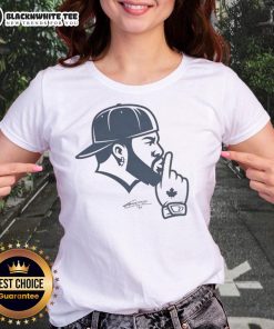Top Vladdy Shush Vladimir Guerrero Toronto Blue Jays Ladies Tee in stylish design for female fans.