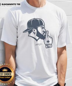Top Vladdy Shush Vladimir Guerrero Toronto Blue Jays T-Shirt featuring a vibrant design and bold team colors.