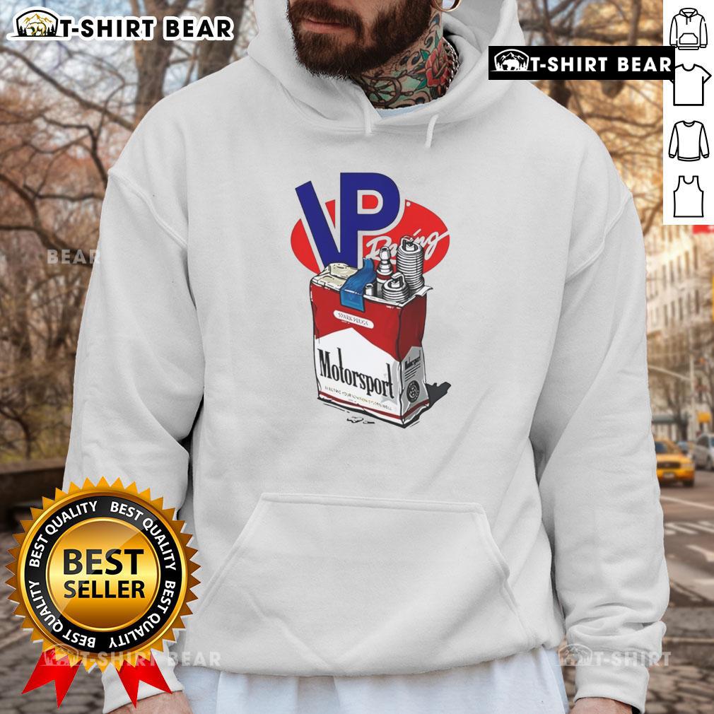 Top Vp Racing Motorsport Hoodie Top VP Racing Motorsport Hoodie featuring a sleek design, perfect for racing enthusiasts and casual wear.