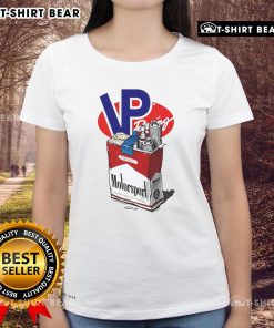 Top VP Racing Motorsport Ladies Tee in vibrant colors, perfect for motorsport fans and casual wear enthusiasts.