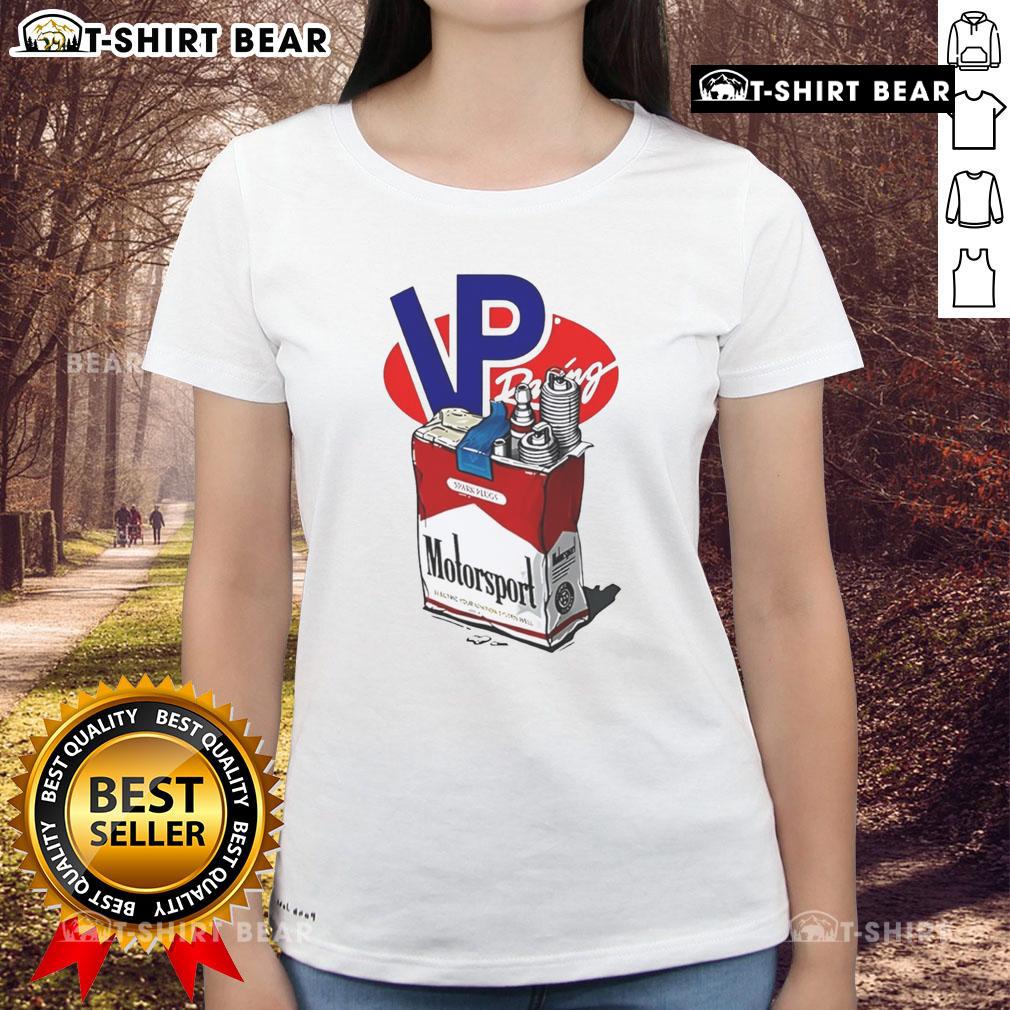 Top Vp Racing Motorsport Ladies Tee Top VP Racing Motorsport Ladies Tee in vibrant colors, perfect for motorsport fans and casual wear enthusiasts.