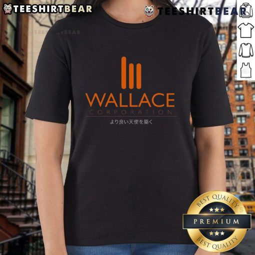 Top Wallace Corporation ladies tee in vibrant colors, showcasing stylish design and comfortable fit for casual wear.