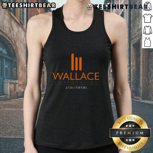 Stylish Top Wallace Corporation tank top featuring a modern design, perfect for casual wear and brand enthusiasts.