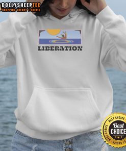 Top What Happened The Day After Liberation Hoodie featuring a bold graphic design and comfortable fit for casual wear.