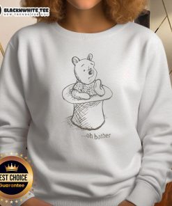 Alt Text: Top Winnie The Pooh Oh Bother Sweatshirt featuring classic cartoon design, perfect for cozy, casual wear.