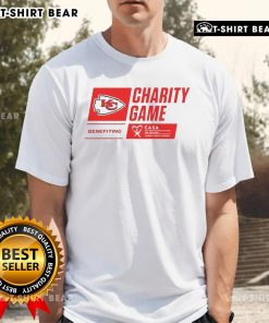 Top Xavier Worthy Kansas City Chiefs charity game t-shirt design supporting Casa, featuring vibrant team colors and logo.