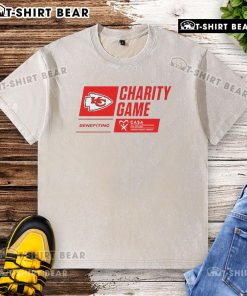 Top Xavier Worthy Kansas City Chiefs charity game T-shirt benefiting CASA, featuring vibrant design and team colors.