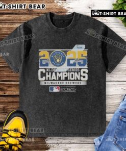 Good Milwaukee Brewers 2025 NLDS Champions MLB t-shirt featuring a stylish washed design celebrating the team's victory.
