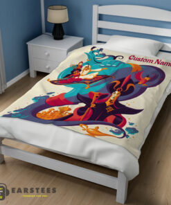 Good Aladdin and the Magic Lamp Disney Cartoon Blanket – Customize Blanket