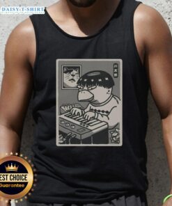 Colorful Pretty Yokai Synths Japanese retro tank top featuring vibrant designs and a stylish fit for casual wear.
