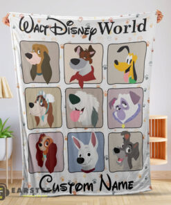 Good All Dogs in Walt Disney World Moods Blanket – Customize Blanket