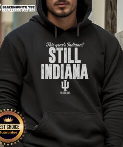 Alt Text: Awesome Indiana Hoosiers Football hoodie featuring this year's design, perfect for fans of the Indiana Hoosiers.