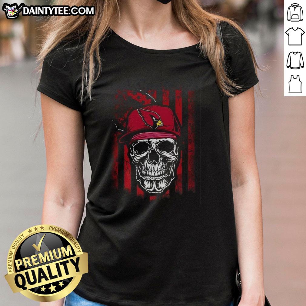 awesome-arizona-cardinals-nfl-skull-flag-ladies-tee Awesome Arizona Cardinals NFL skull flag ladies tee featuring a bold design perfect for fans and game day attire.