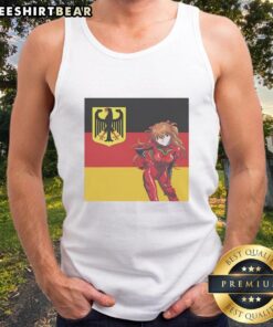 Awesome Asuka Germany anime tank top featuring vibrant colors and stylish design, perfect for anime fans.