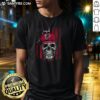 Awesome Atlanta Falcons NFL Skull Flag Football T-Shirt featuring bold graphics and team colors for fans.
