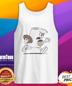 Awesome Bill Croskey wearing a Merritt Washington Commanders Hail tank top, showcasing team spirit and style.